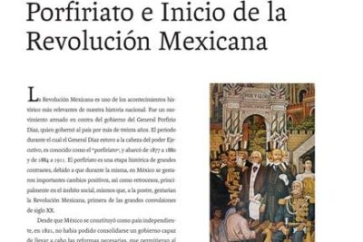 antecedentes de la revolucion mexicana historia que debes conocer