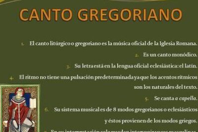 canto gregoriano definicion y caracteristicas