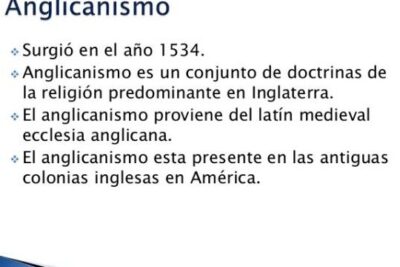 caracteristicas distintivas de la iglesia anglicana