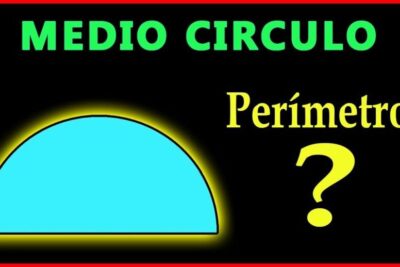 como calcular el perimetro de una semicircunferencia matematicas aplicadas