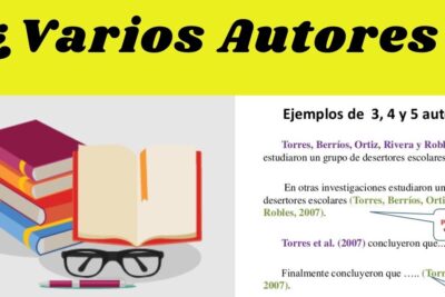 como citar un libro con varios autores normas y ejemplos