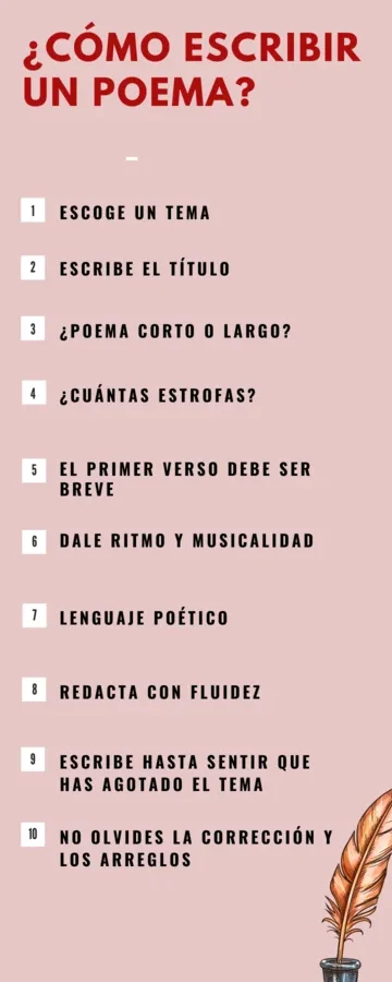Cómo escribir un poema: Inspiración y técnica 1 como escribir un poema inspiracion y tecnica