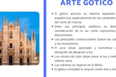 conoce las caracteristicas del arte gotico y maravillate con su belleza