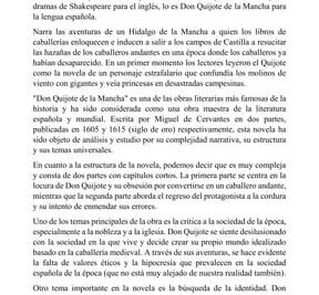 don quijote de la mancha analisis literario imprescindible