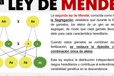 segunda ley de mendel profundizando en la herencia genetica