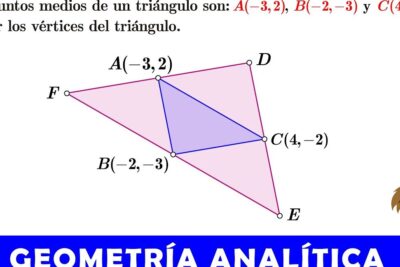 vertices de un triangulo puntos clave de la geometria