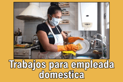 Trabajos para empleada domestica